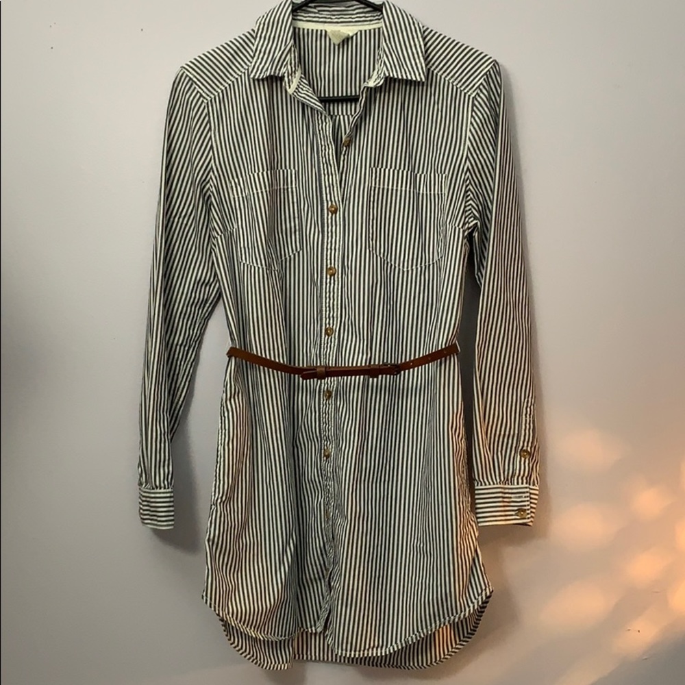 Button down T-shirt dress!
